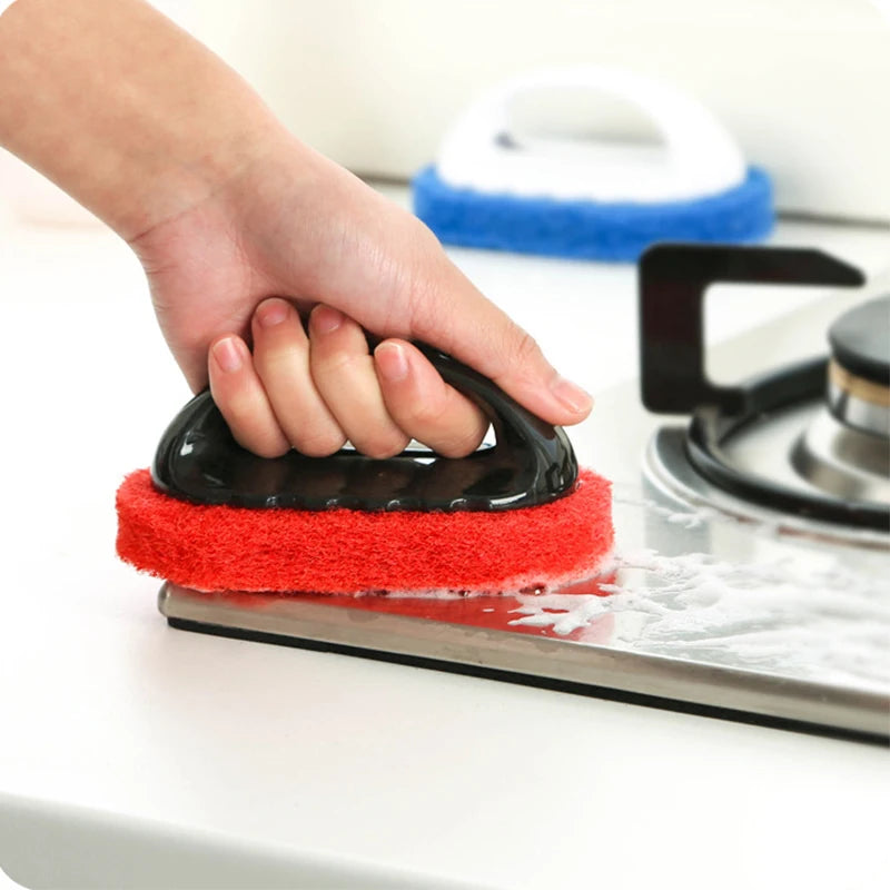 Sponge Bathroom Brush Bath Cleaning Brush Dusty Tiles