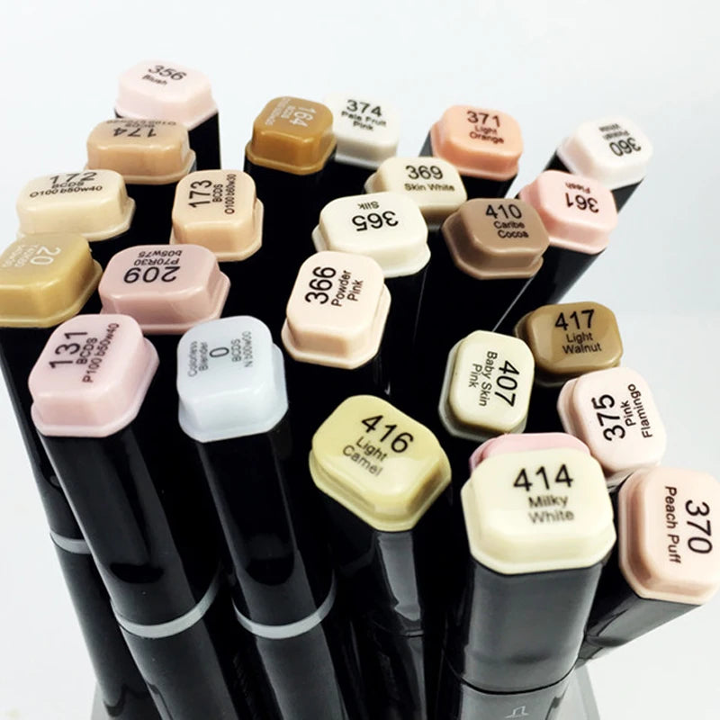 Finecolour Ef102 Double-Headed Soft Brush Professional Sketch