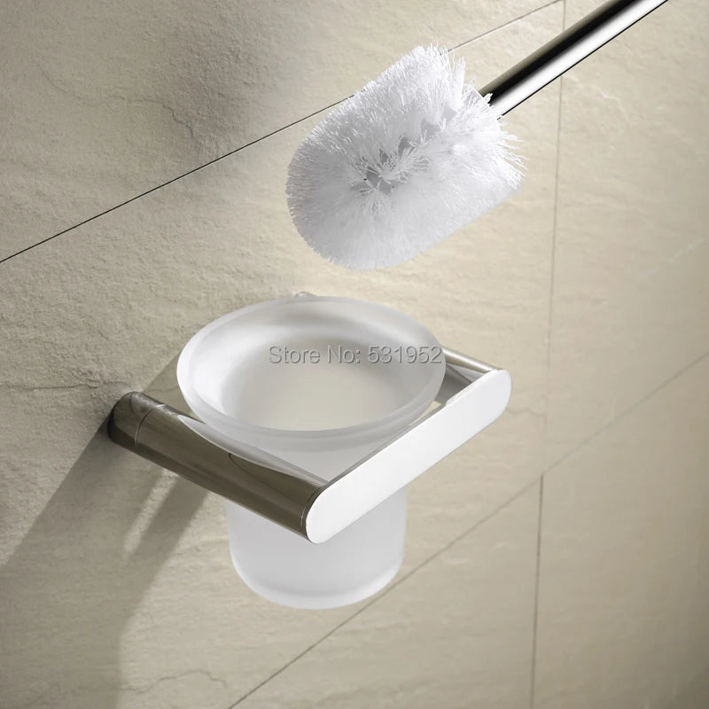 Oval Bathroom Wall Mounted Towel Rack Paper Holder