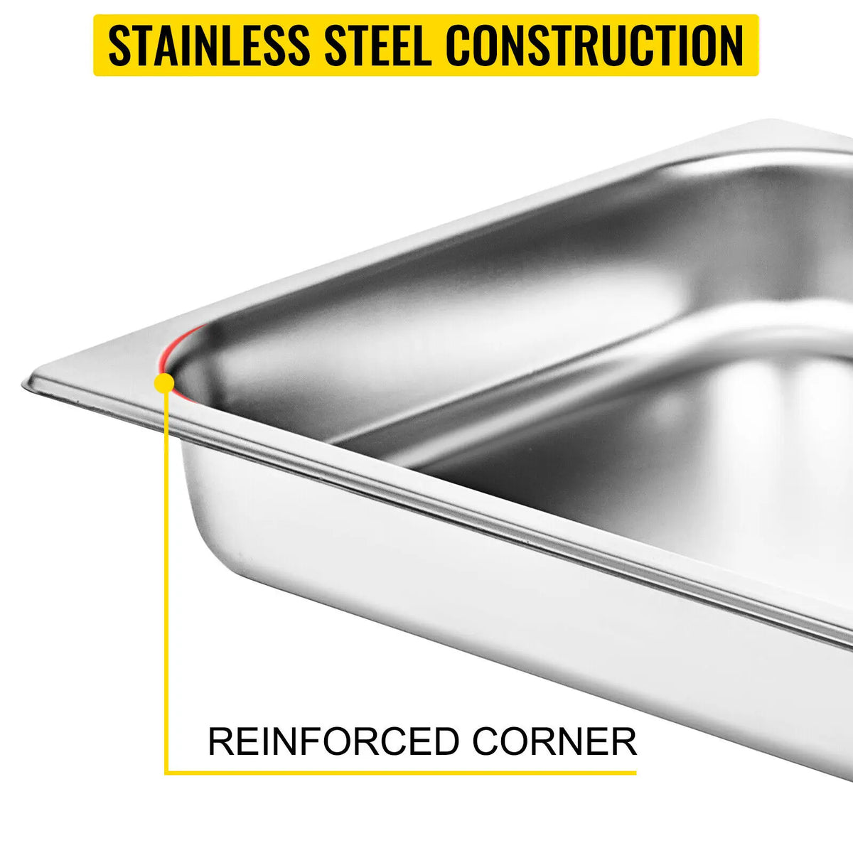 Succebuybuffet Chafing Dishes 5l-20l Gastronorm Pans Steam Table
