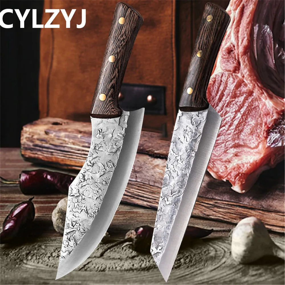 Forged Boning Knife Butcher Knife Stainless Steel Meat