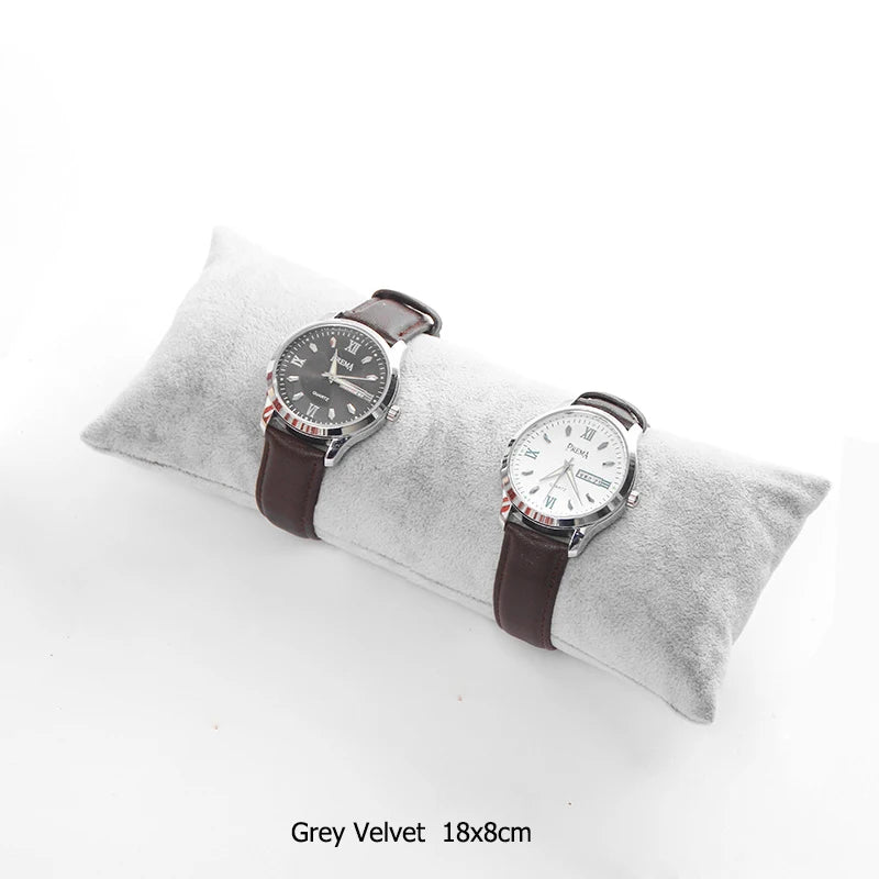 Durable Velvet Pearl Bracelet Watch Display Pillows Case