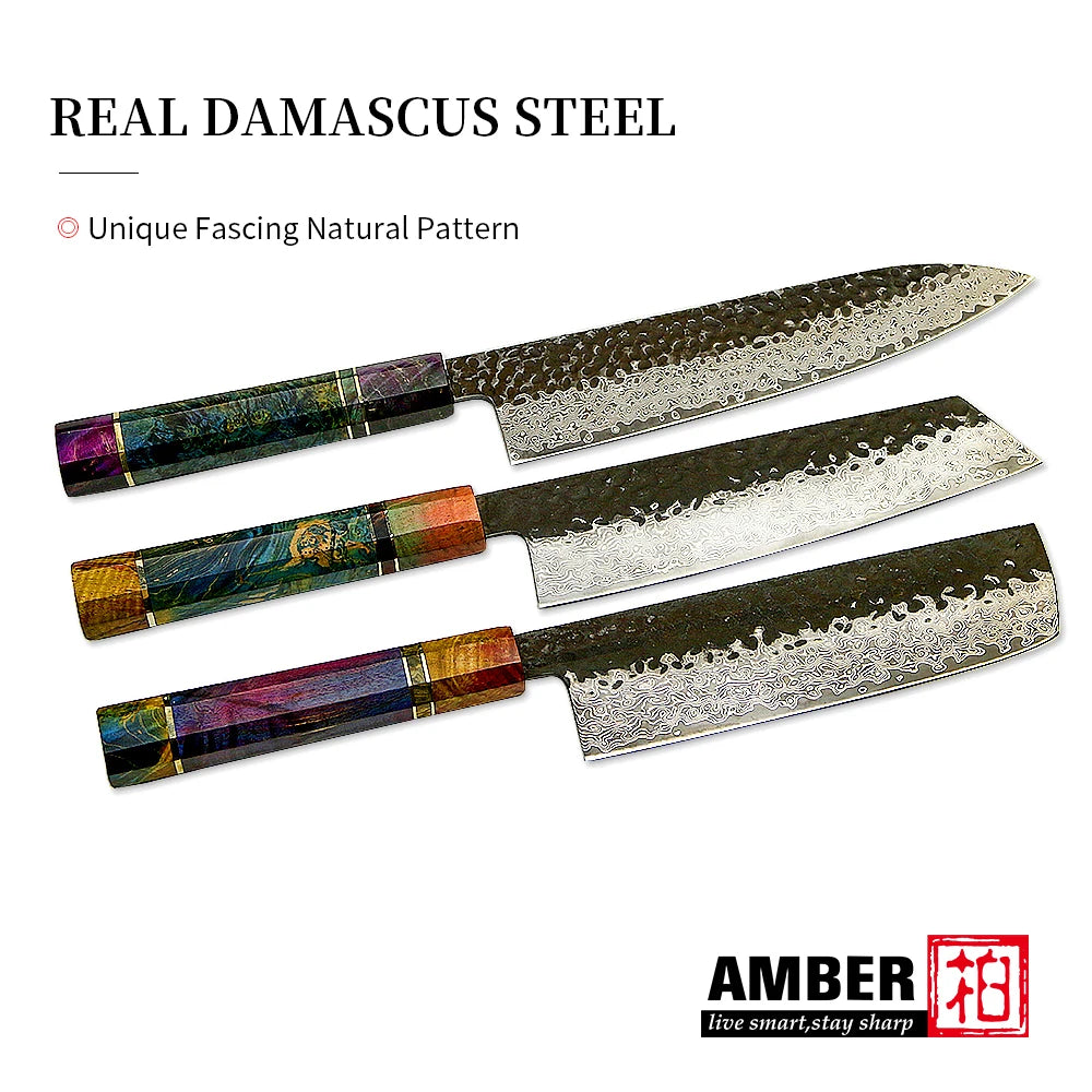 Knives Hand Forged 67 Layers Damascus Steel Japanese