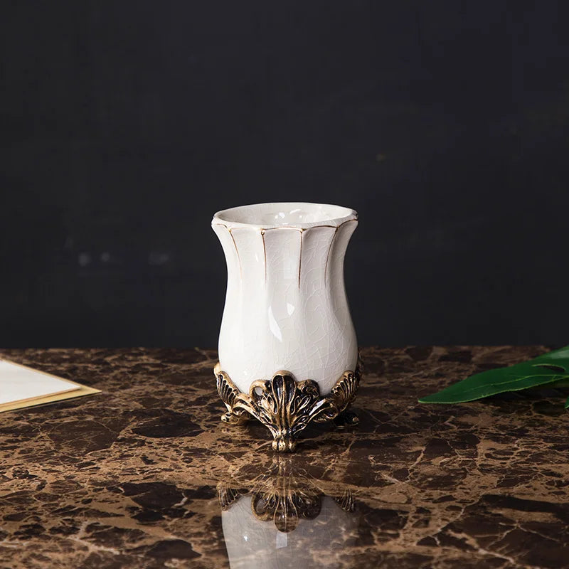 Retro Ceramic Bathroom Toiletries Bathroom Lotion Bottle
