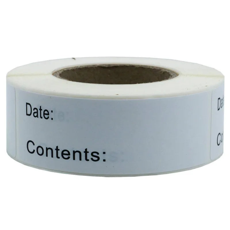 Roll Self-Adhesive Removable Freezer Refrigerator Food Storage