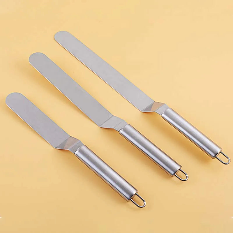 Stainless Steel Baking & Pastry Cream Spatula Cake