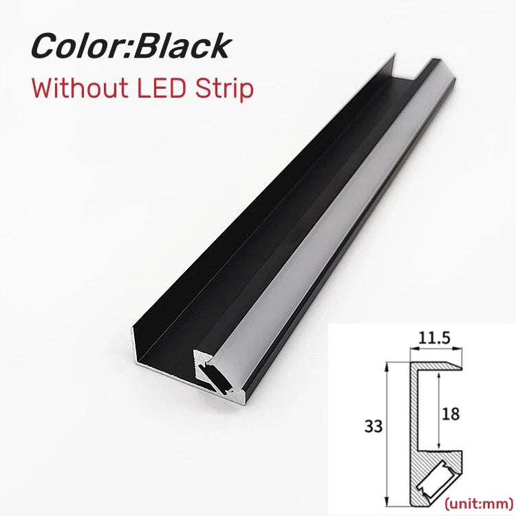 5/1m/Pcs Led Cabinet Shelf Light 45 Lighting Recessed