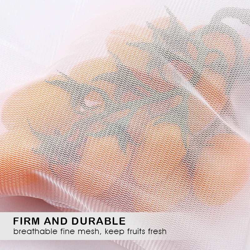 5pcs Colorful Reusable Fruit Vegetable Bags Reusable Net