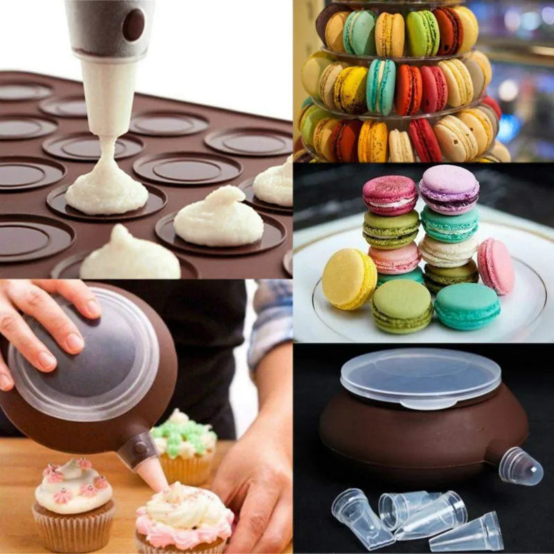 Macaroon Kit Macaron Silicone Mat Non-Stick Baking Mold