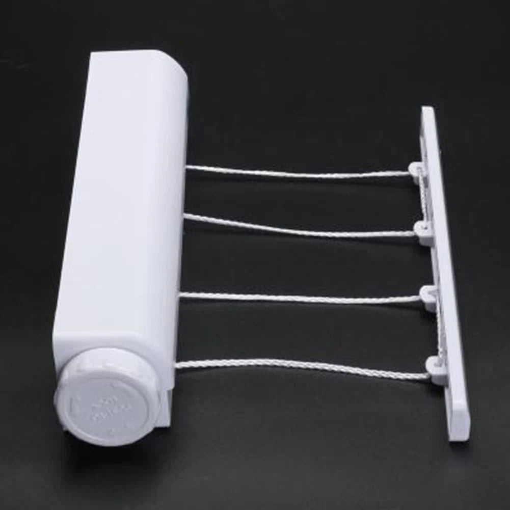 Retractable Laundry Hanger Telescopic Indoor Wall Mounted Clothes
