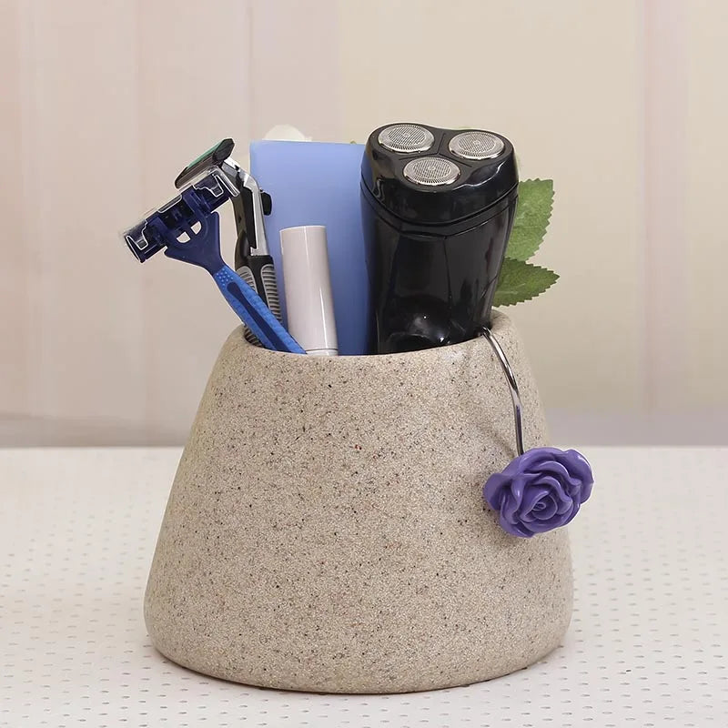 Resin Bathroom Emulsion Bottle High-Grade Wash Gargle Cup