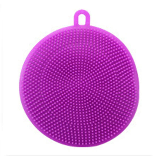 Silicone Cleaning Brush Dishwasher Sponges Dish Washing Sponge