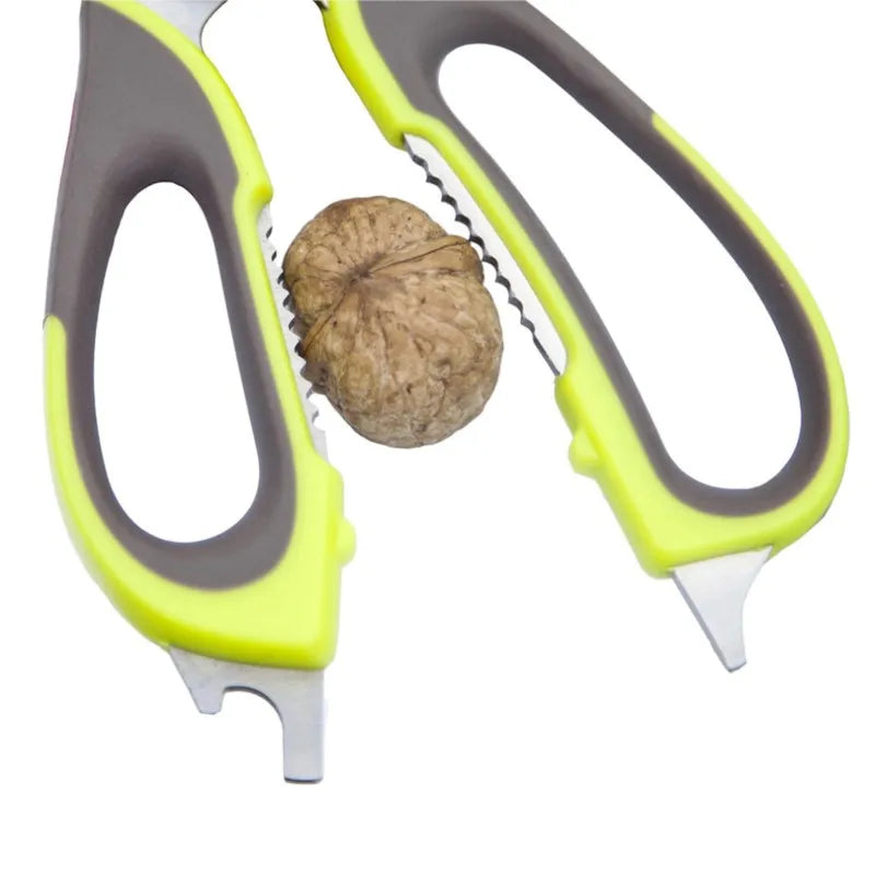 Stainless Steel Scissors Meat Chicken Bone Shears Bbq