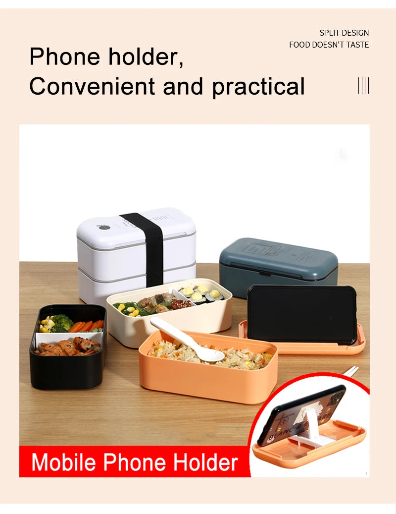 Lunch Box Eco Friendly Food Container Bento Microwave