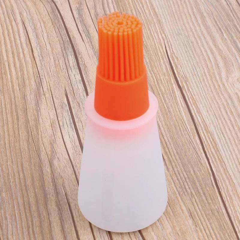 High Temperature Resistant Silicone Bottle Brush Bbq Brush