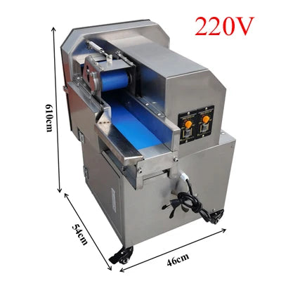 Commercial Vegetable Cutter Electric Slicer Stainless Steel