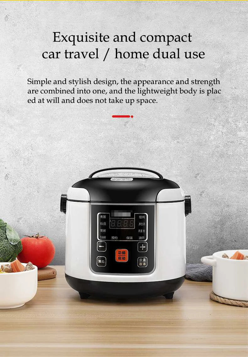 Car Rice Cooker 12v 24v 220v Car Dual