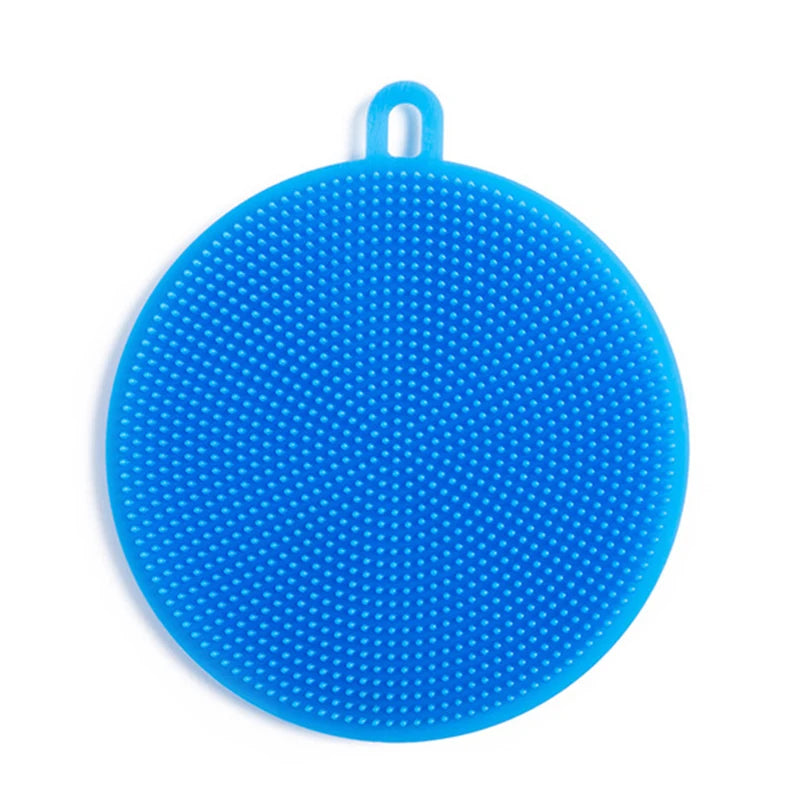 Silicone Cleaning Brush Dishwasher Sponges Dish Washing Sponge