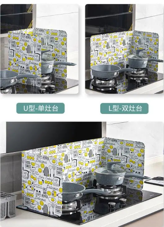 Aluminum Foil Oil Splash Guard Splashing Splatter Screen