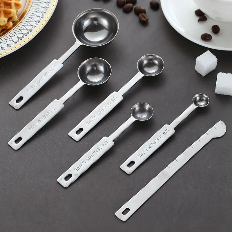 Upors Measuring Cups Premium Stackable Measuring Spoon Stainless