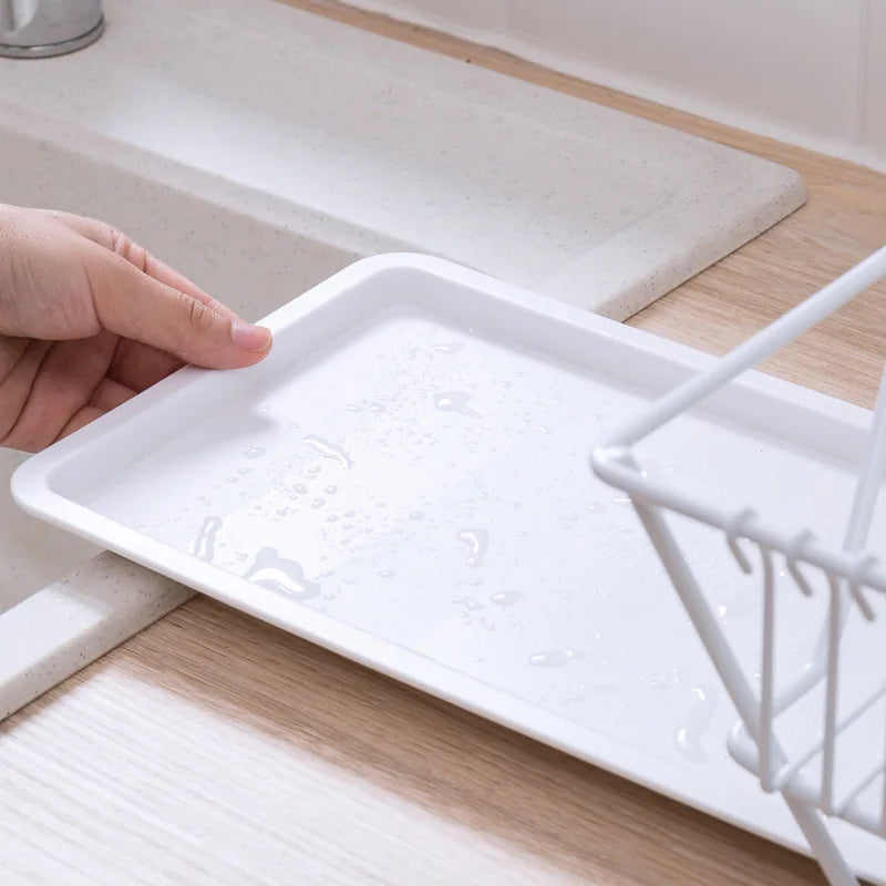 Dish Drying Rack Drainboard Drainer Light Duty Countertop