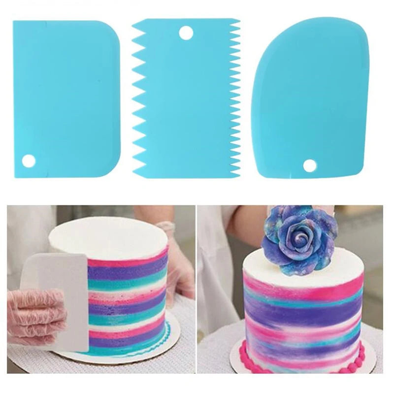 Stainless Steel Baking & Pastry Cream Spatula Cake