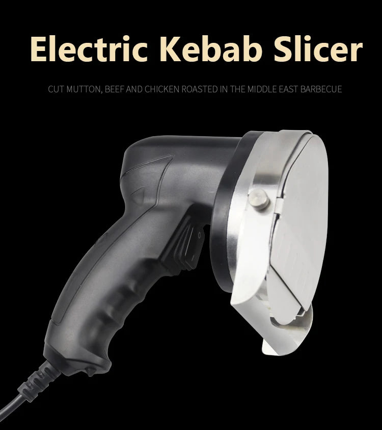 110v 220v Electric Barbecue Meat Slicer Kebab Slicer