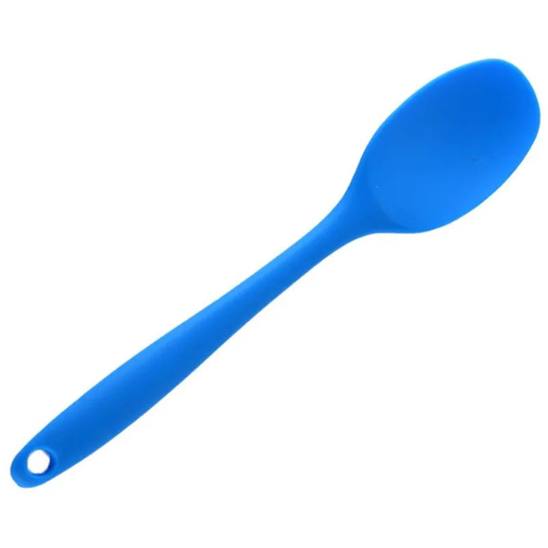 Cake Butter Spatula Silicone Spoon Mixing Spoon Long-Handled