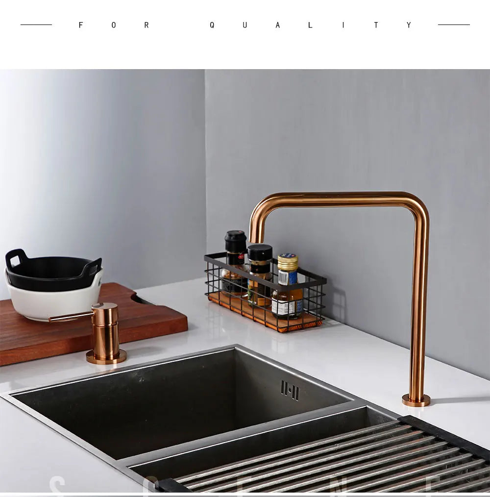 Bagnolux Golden Faucet Rod Ceramic Sheet Valve Core