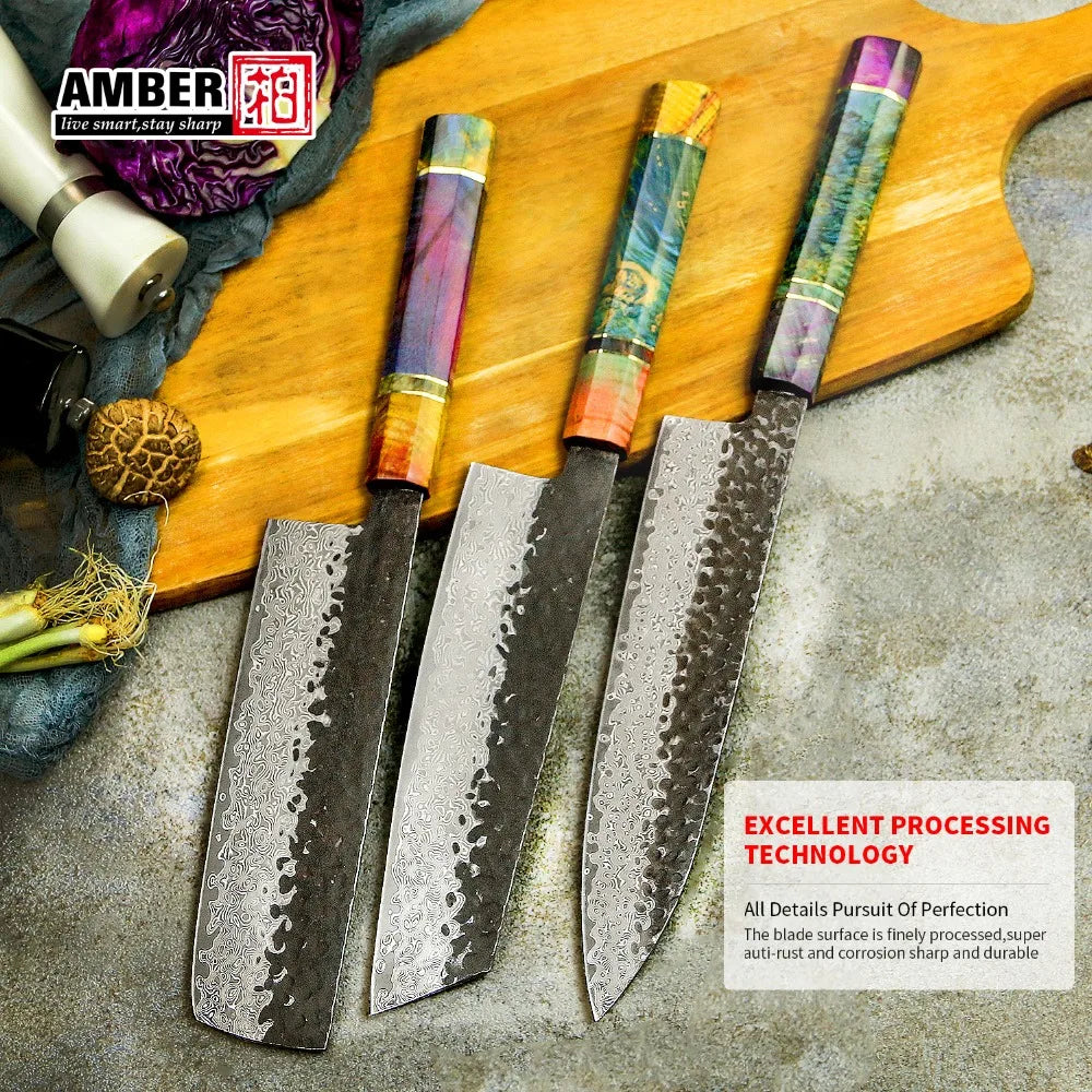 Knives Hand Forged 67 Layers Damascus Steel Japanese