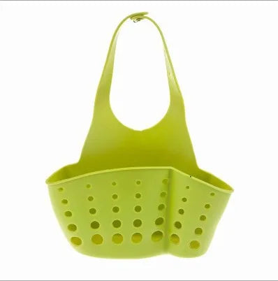 Sink Holder Hanging Drain Basket Adjustable Soap Sponge