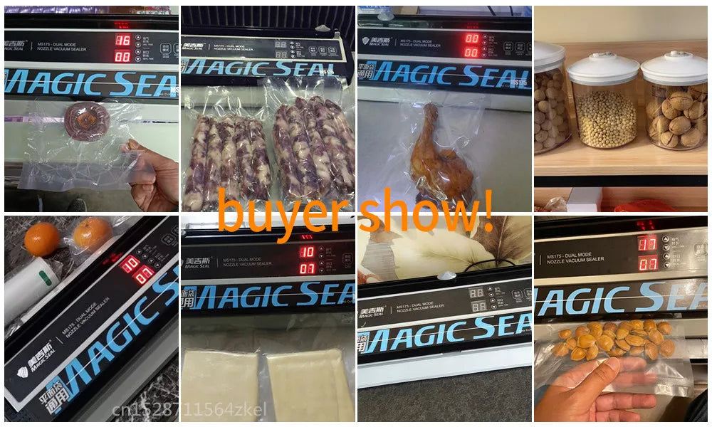 Magic Seal Ms175 Electric Vacuum Food Sealer Wet