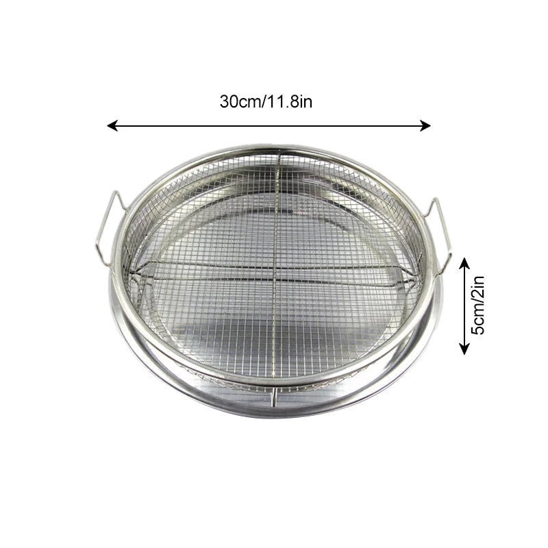 Copper Baking Tray Oil Frying Baking Pan Non-Stick