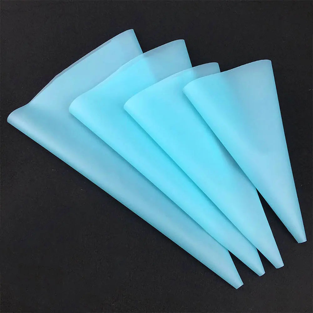Silicone World 4pcs Cream Pastry Bag Diy Cake