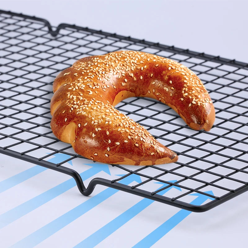Faisdu 1pcs Layer Stainless Steel Bbq Bread Cake
