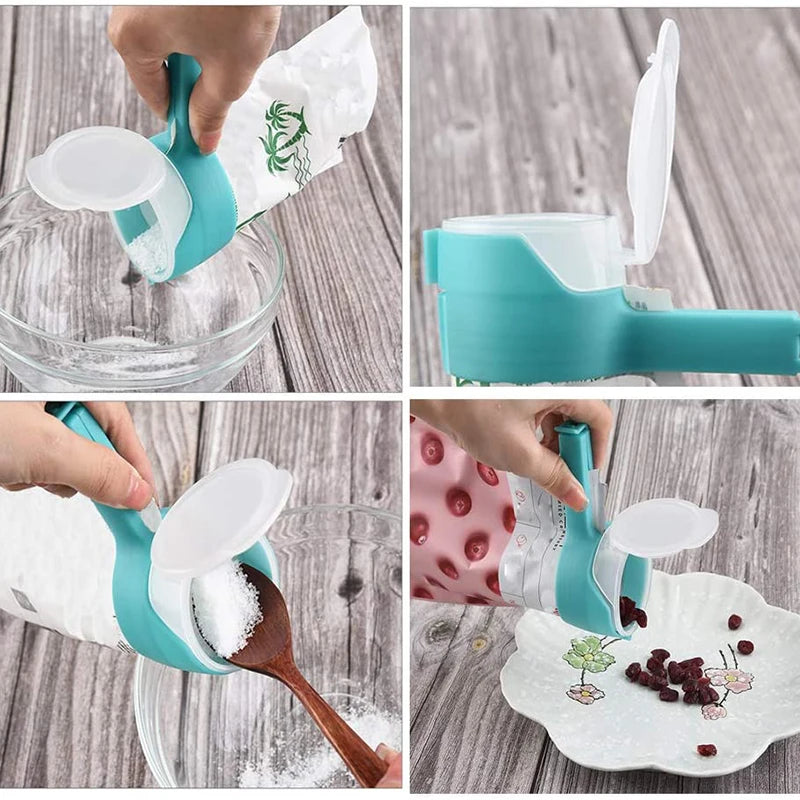 Food Storage Bag Sealing Clips Plastic Cap Sealer