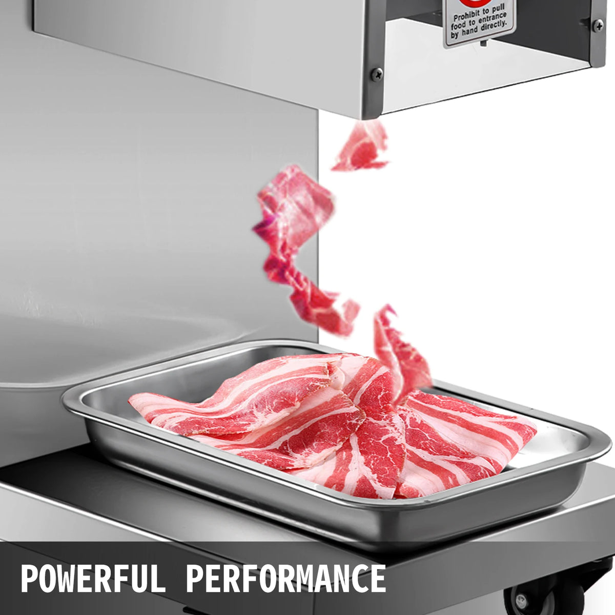 Succebuy 500kg/H Electric Meat Slicer 750w Commercial Meat