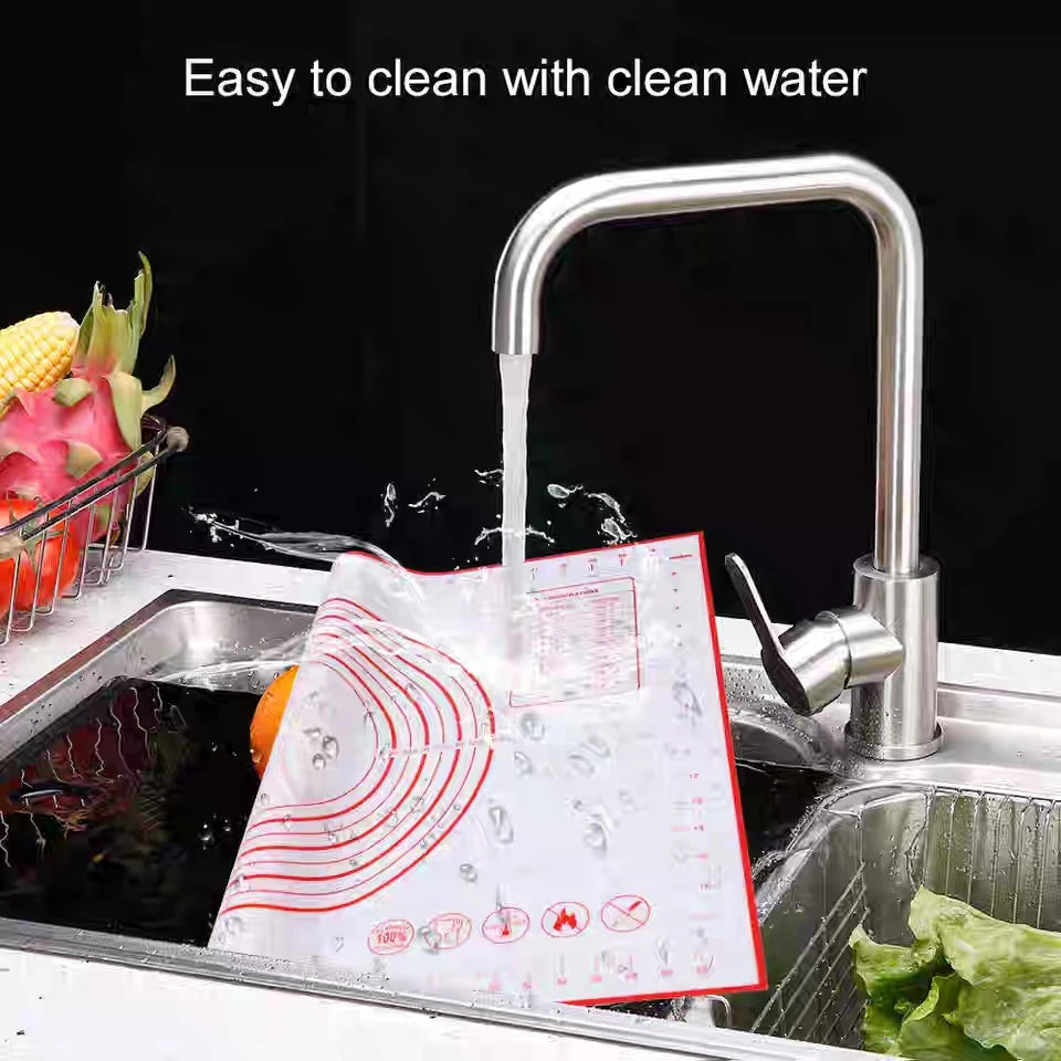 50x60cm Non-Slip Silicone Pastry Mat Extra Large Baking