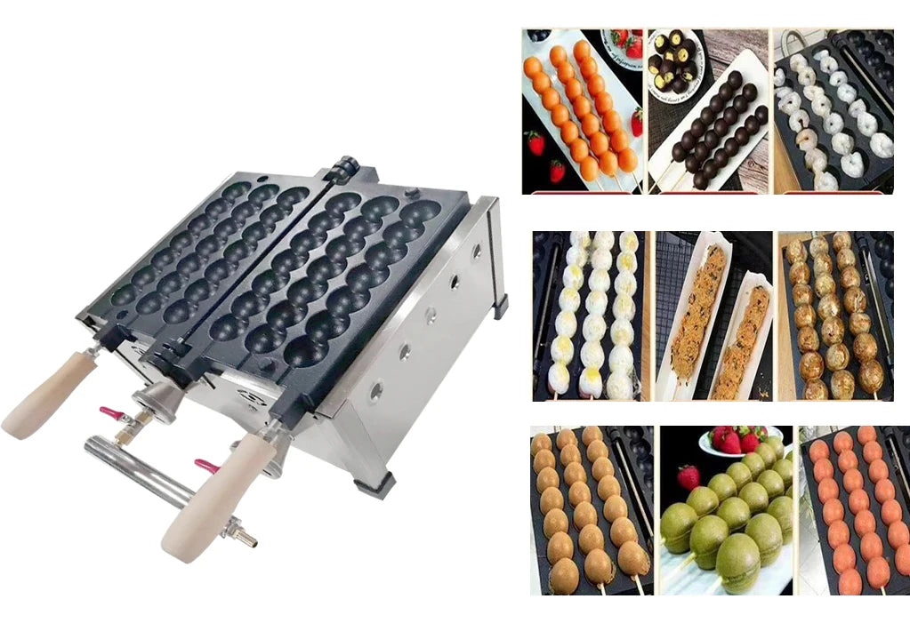 Gas Type Lolly Waffle Sticks Machine Sugar-Coated Haws