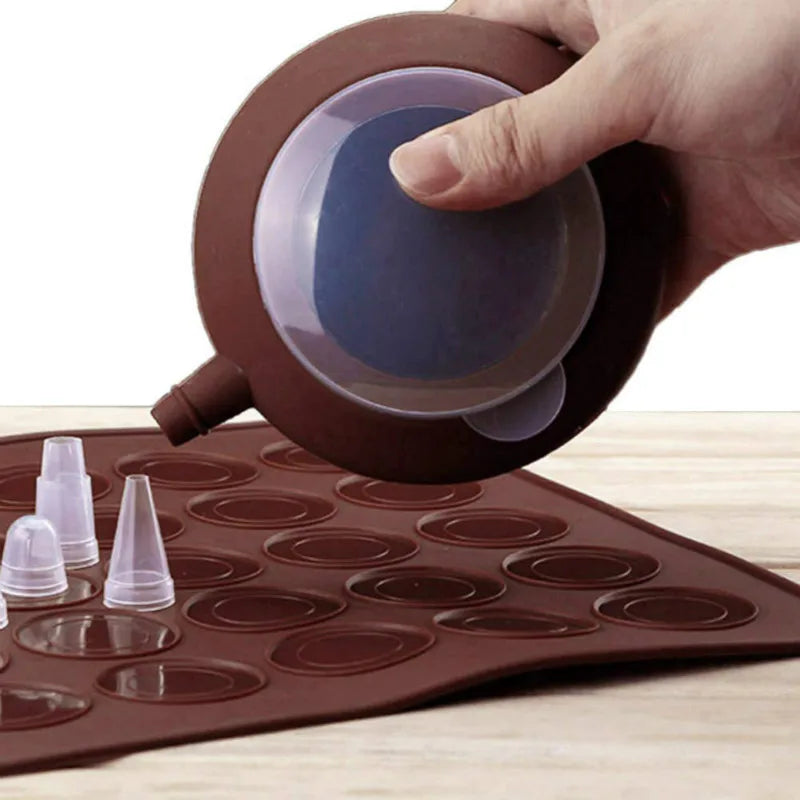 Macaroon Kit Macaron Silicone Mat Non-Stick Baking Mold