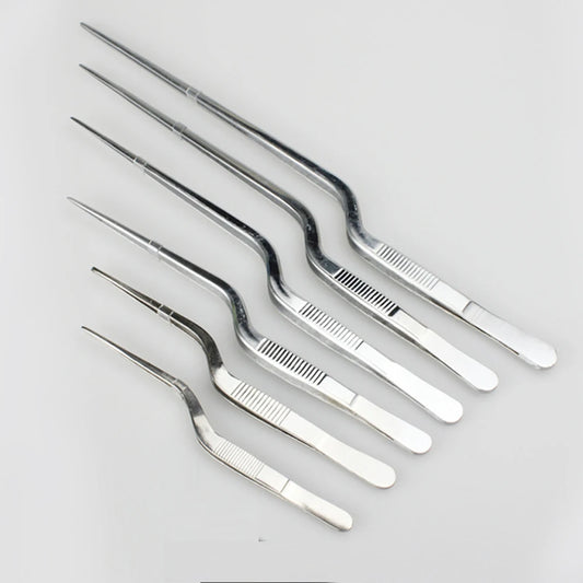 Tongs Utensils Bbq Tweezer Food Clip Stainless Steel
