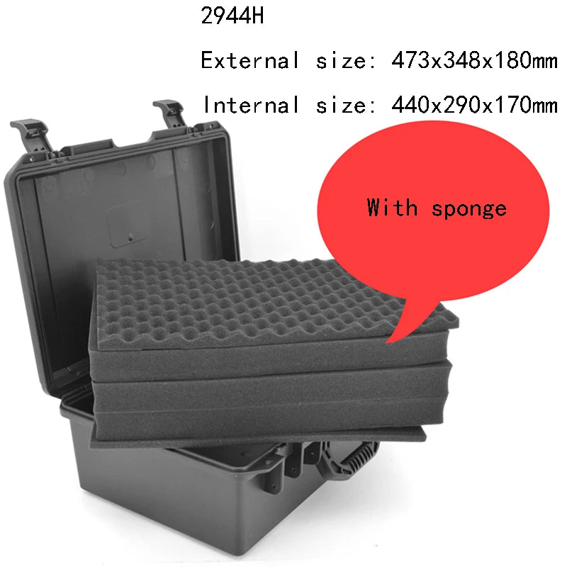 Abs Plastic Safety Equipment Box Waterproof Sealed Toolbox