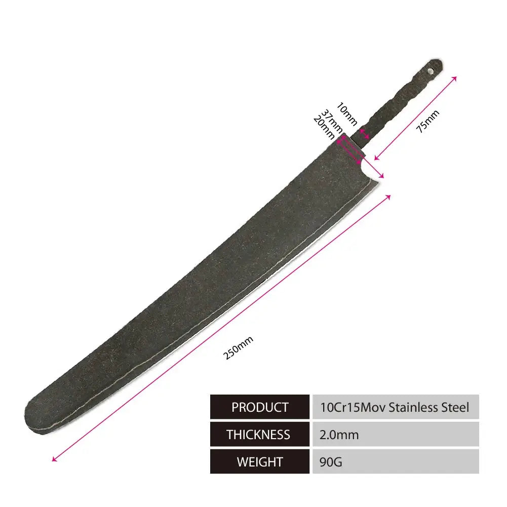 Amber Knife High Quality Blade Japanese Damascus Steel