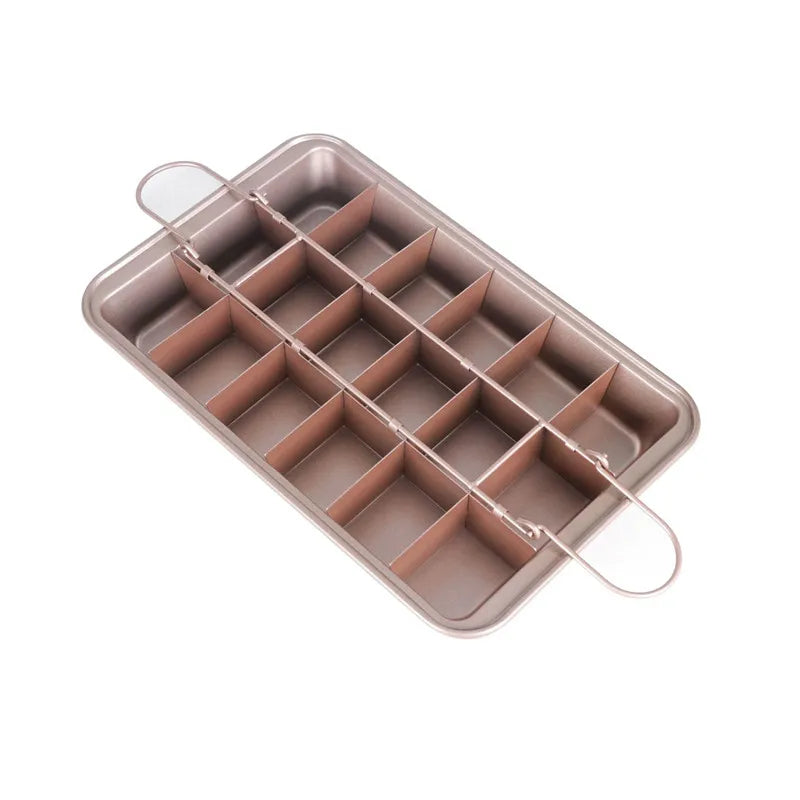 1pc Brownie Cake Pan Dividers Stainless Steel Loaf