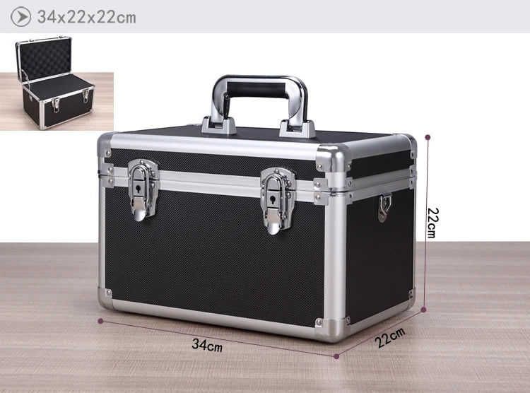 Toolbox Aluminum Alloy Suitcase Instrument Box Equipment File