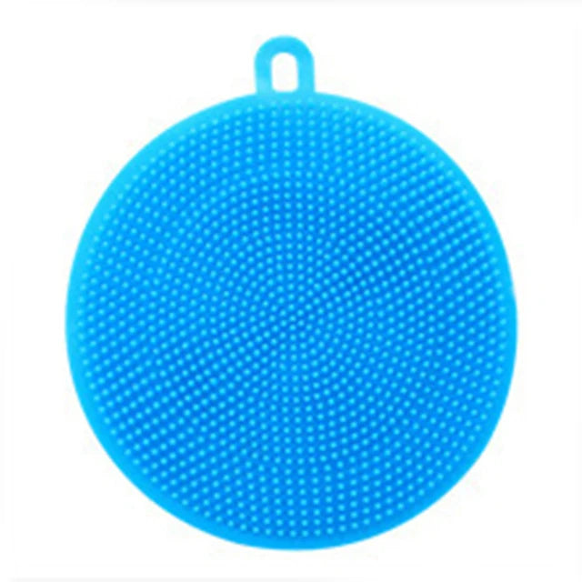 Silicone Cleaning Brush Dishwasher Sponges Dish Washing Sponge