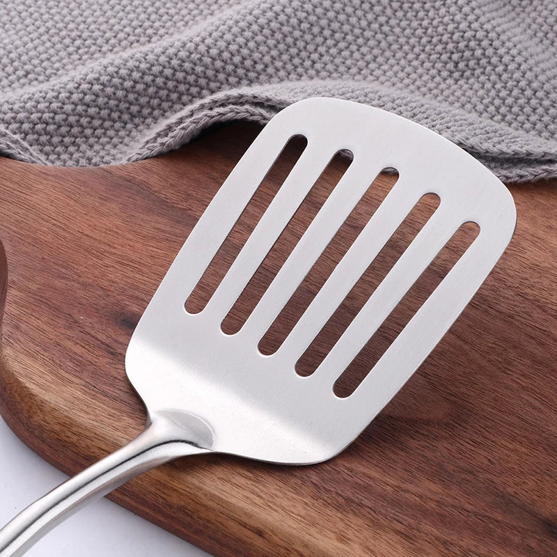 1/7/10pcs Utensils Cooking Stainless Steel Shovels Turner Ladle