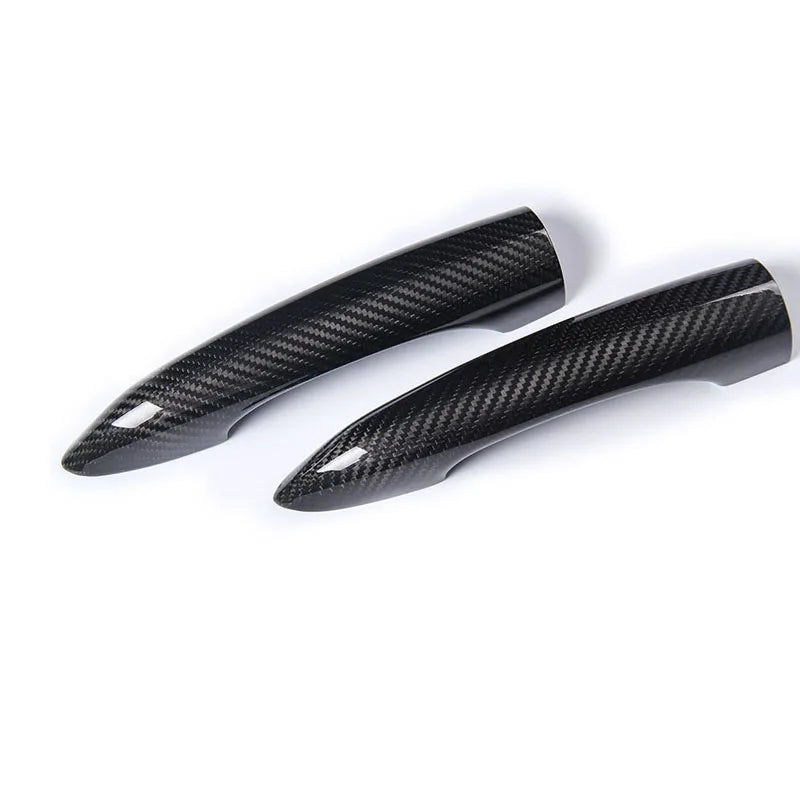 Carbon Fiber Exterior Door Handle Cover Trim Alfa
