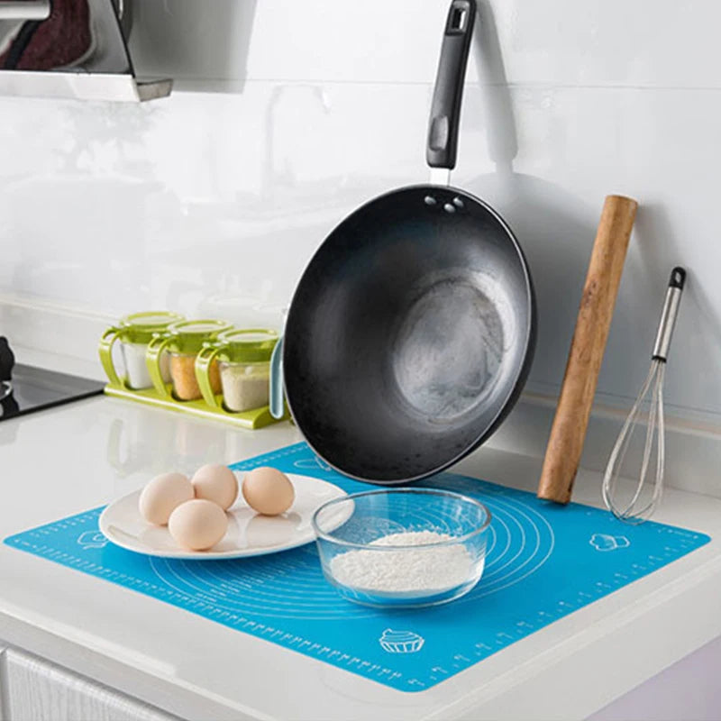 Multicolor Silicone Baking Mat 70/50/40cm Sheet Pizza Dough