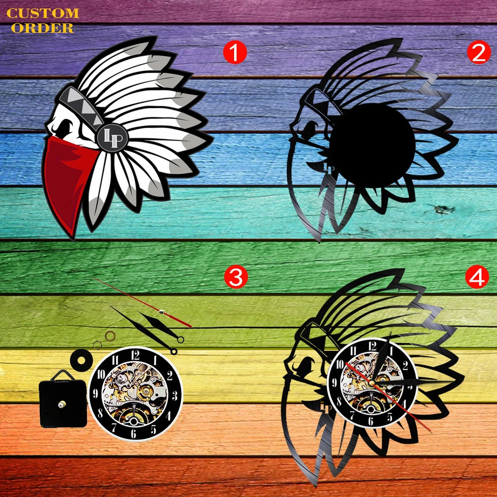 Is Heart Of Vinyl Record Wall Clock Cooking